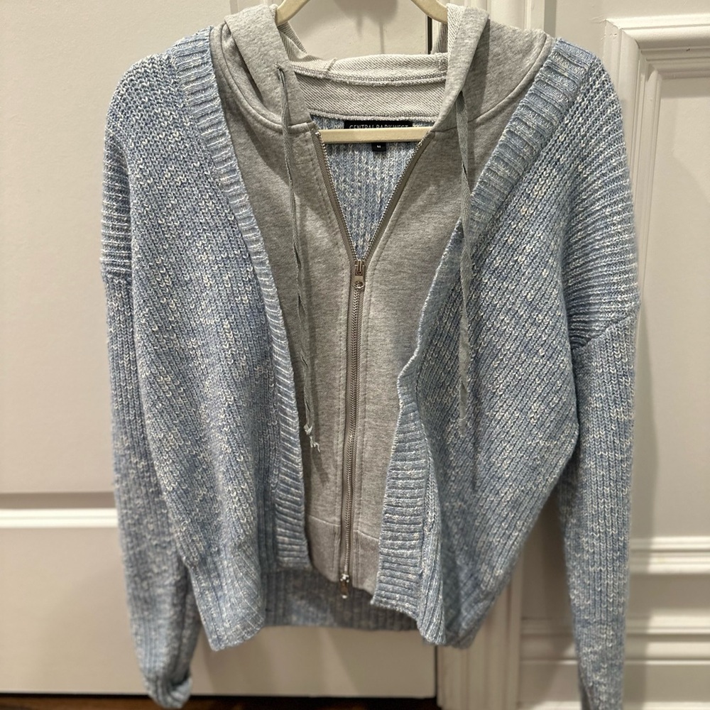 CENTRAL PARK WEST sweatshirt lined sweater